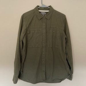 REI Cooperative 100% Cotton Flannel Button Down Shirt